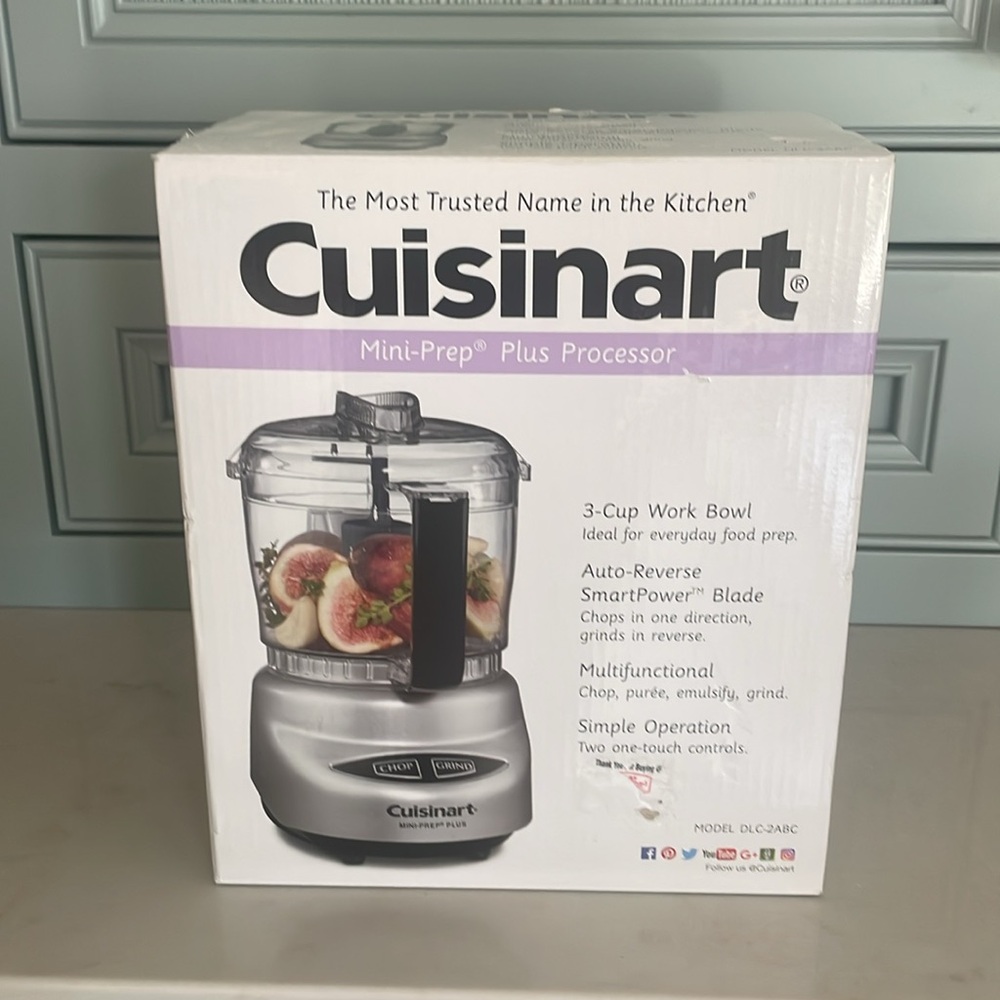 New Cuisinart Mini-Prep Plus Food Processor Model DLC-2ABC